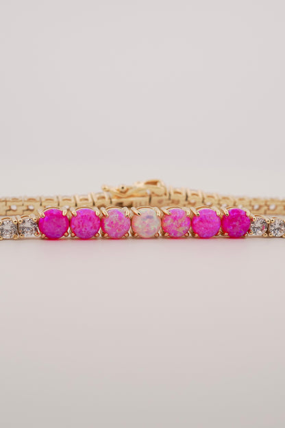 Opal Tennis Bracelet