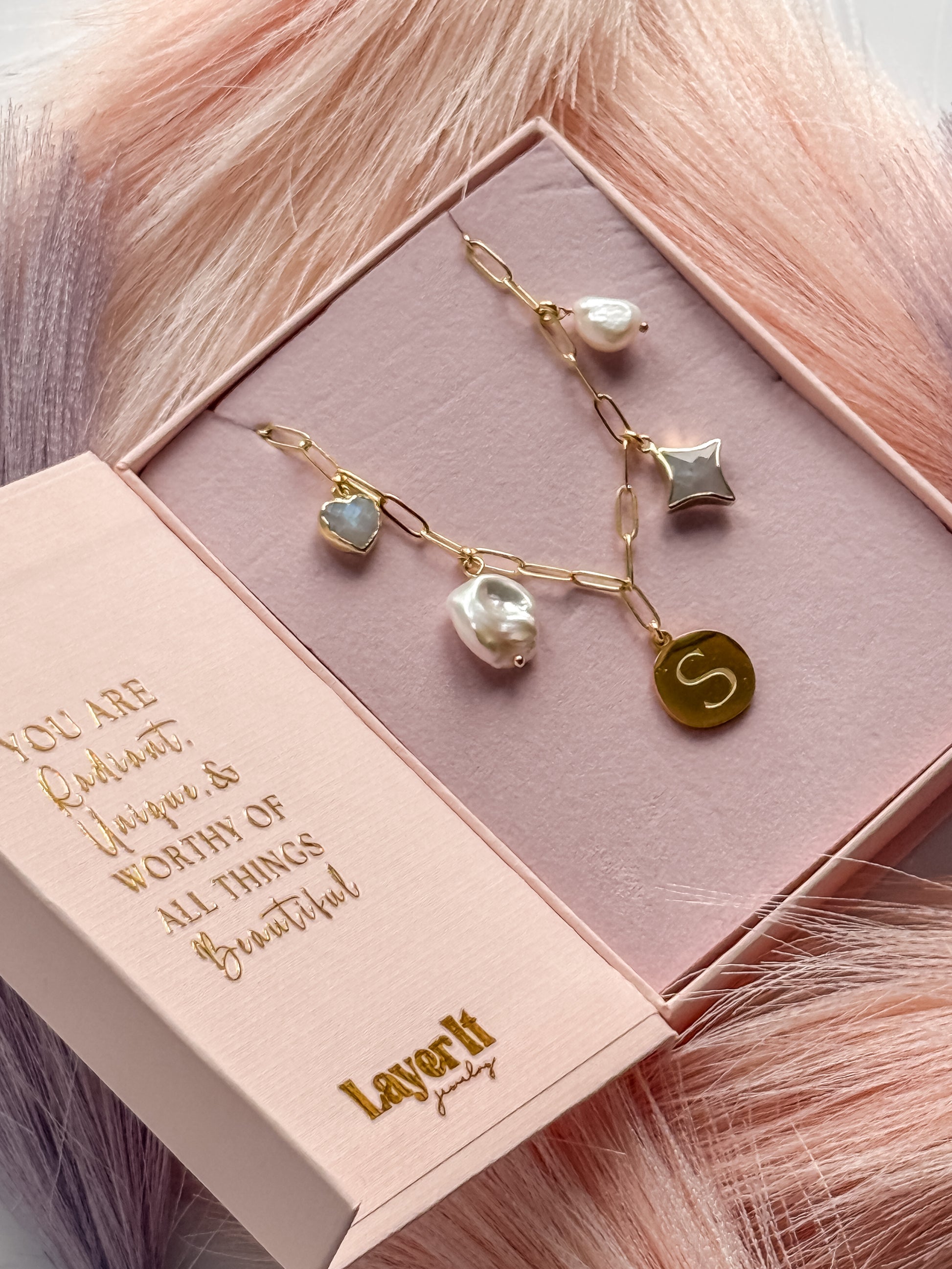 Design your own Charm Necklace - Layer It Jewelry