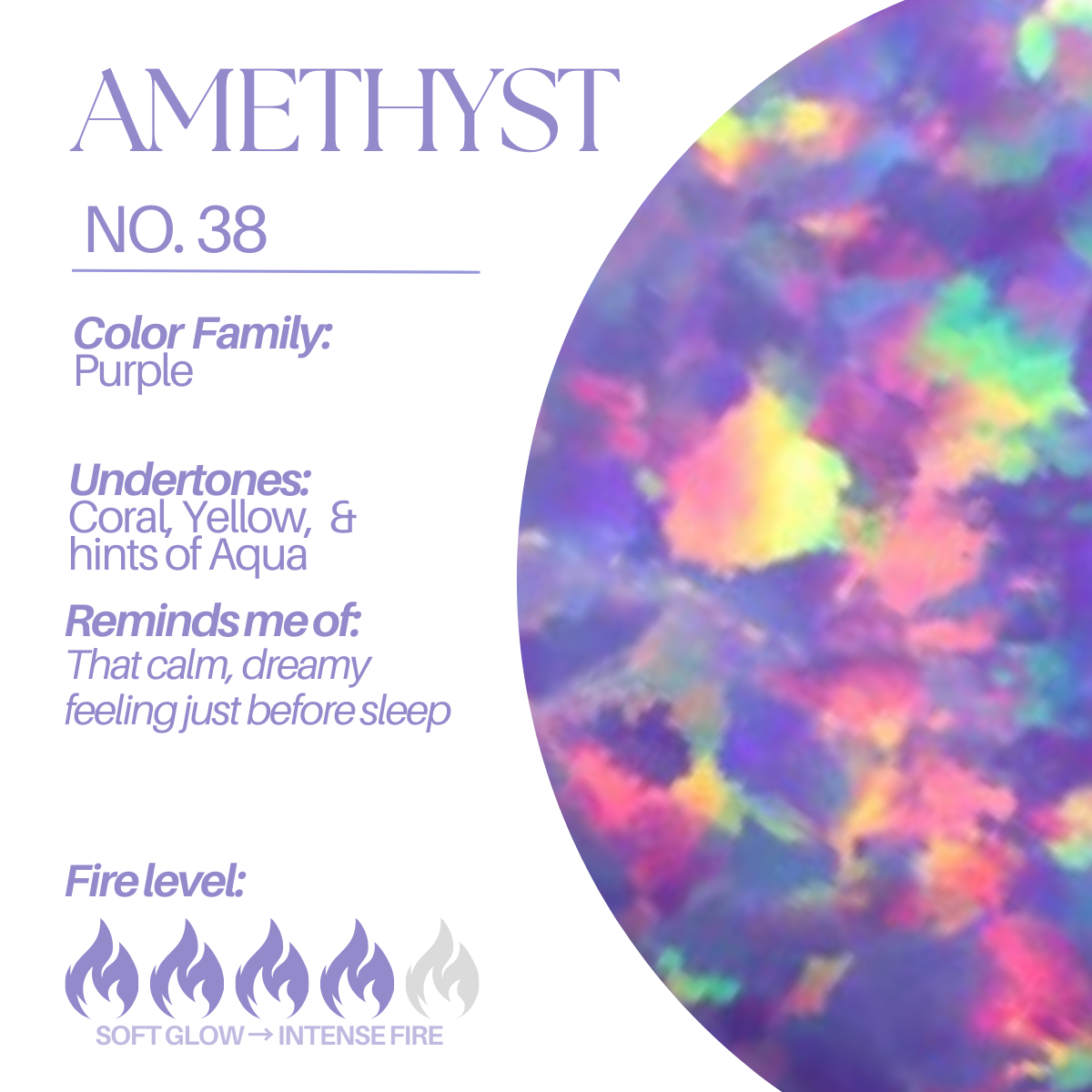 The Purple Lab Opal Hoops - Layer It Jewelry