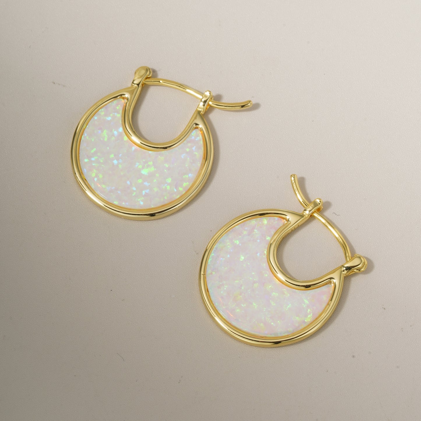 Opal Eclipse Hoops