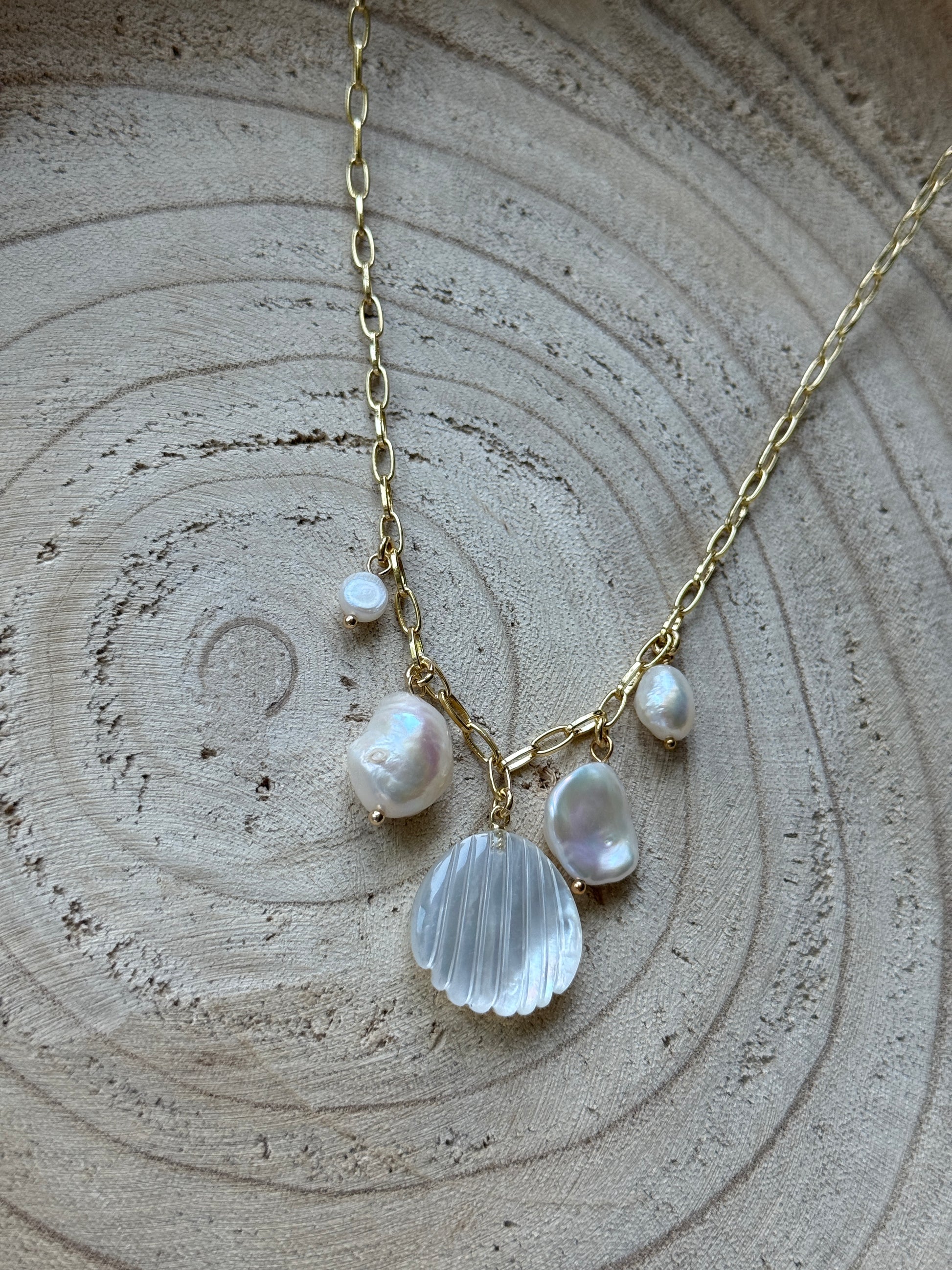 Born of the Sea Charm Necklace - Layer It Jewelry