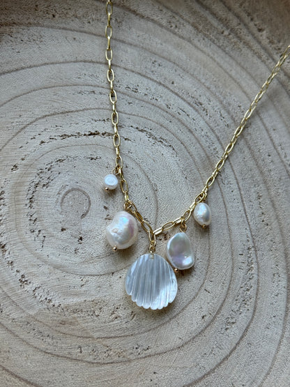 Born of the Sea Charm Necklace - Layer It Jewelry