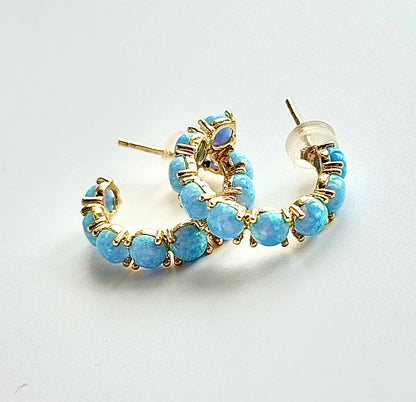 Opal Hoops