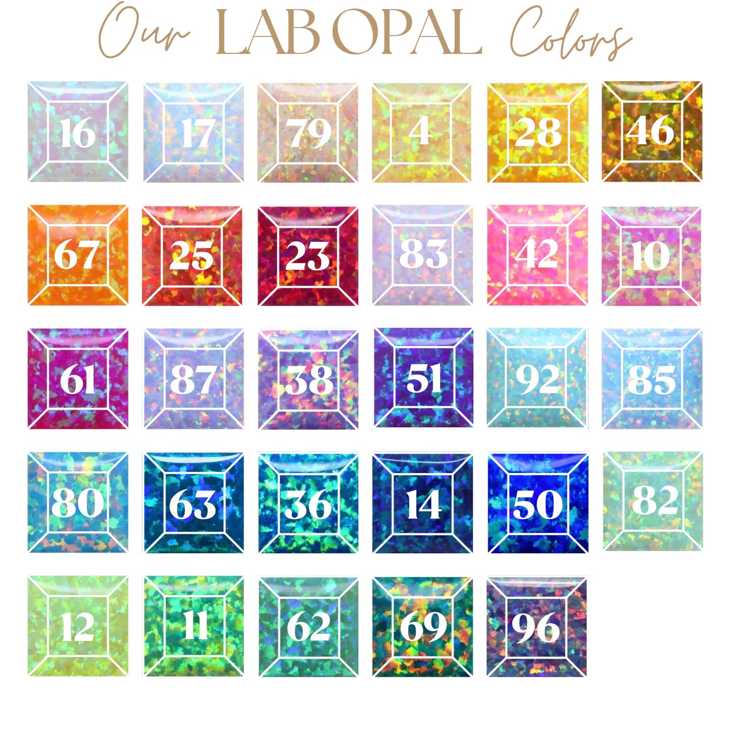 The Yellow & Orange Lab Opal Hoops - Layer It Jewelry