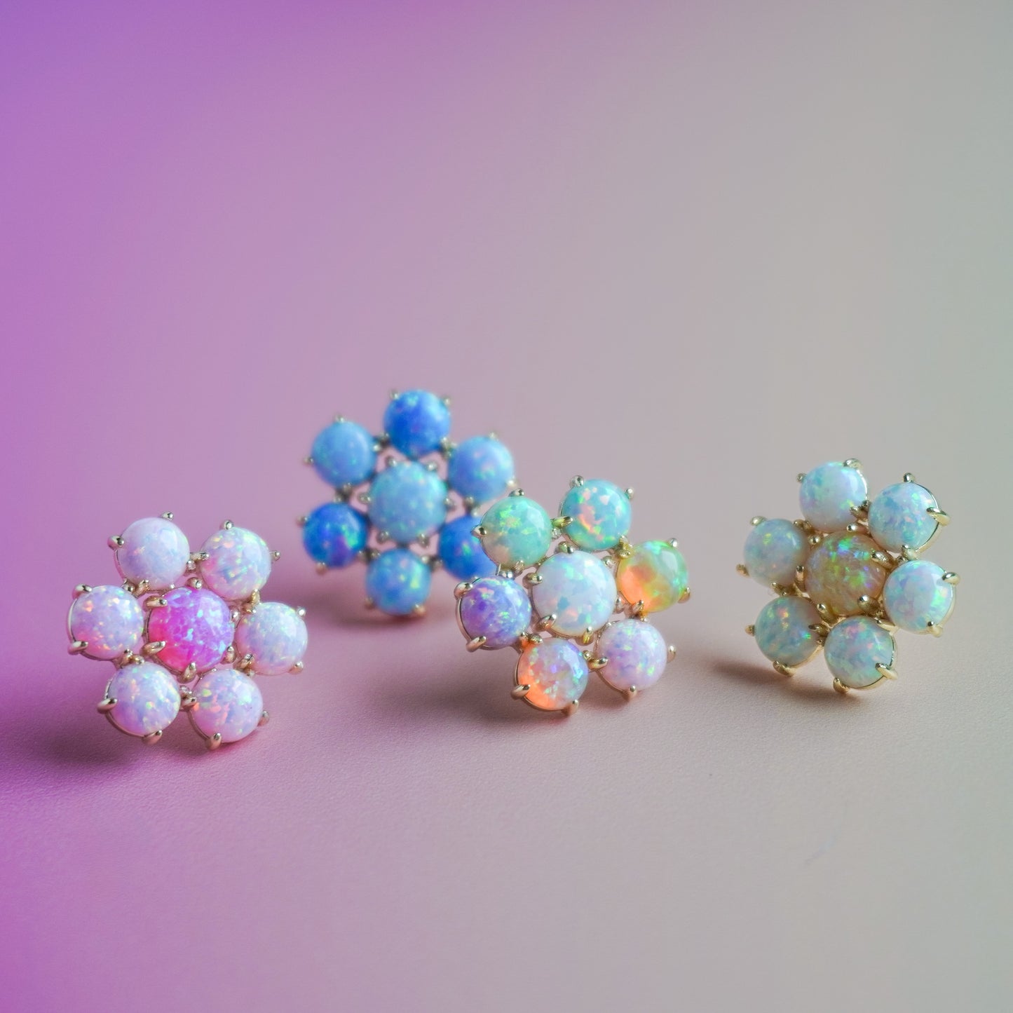 Design Your Own Daisy Stud Earrings