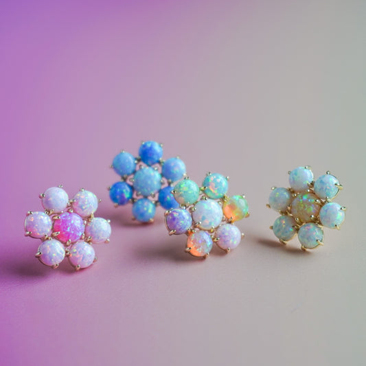 Design Your Own Daisy Stud Earrings