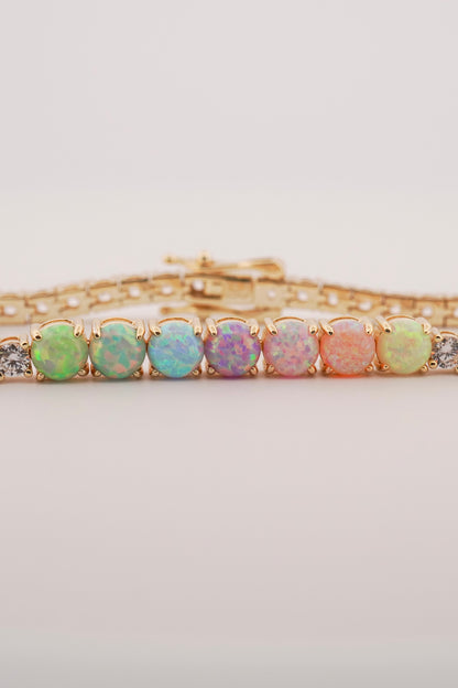 Opal Tennis Bracelet