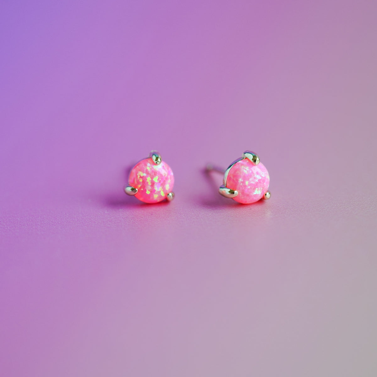 The Lab Opal Stud Earrings