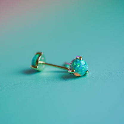 The Lab Opal Stud Earrings