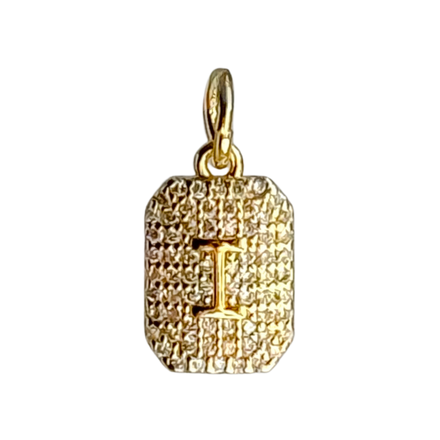 CZ Initial Charm - Layer It Jewelry