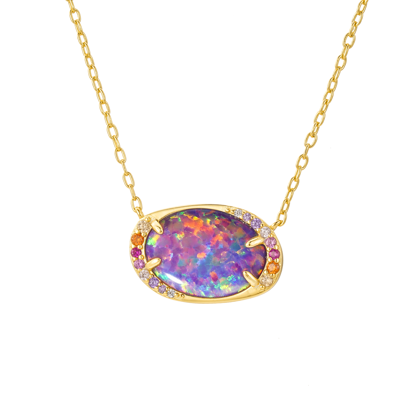 Australis Opal Aurora Necklace