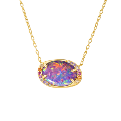 Australis Opal Aurora Necklace