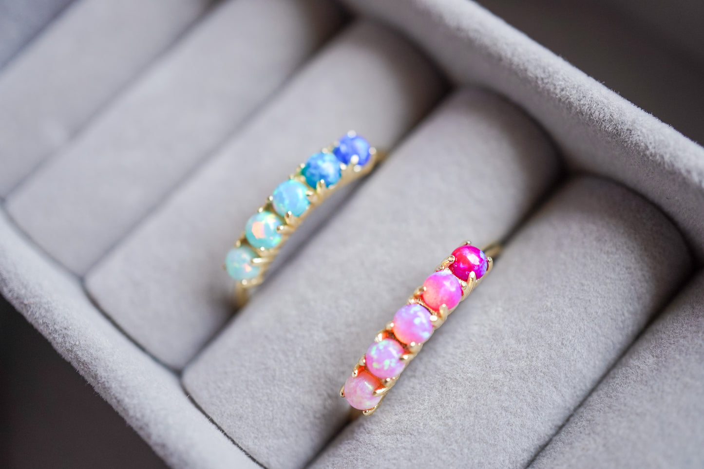 Design Your Own Demi Fine Opal Ring