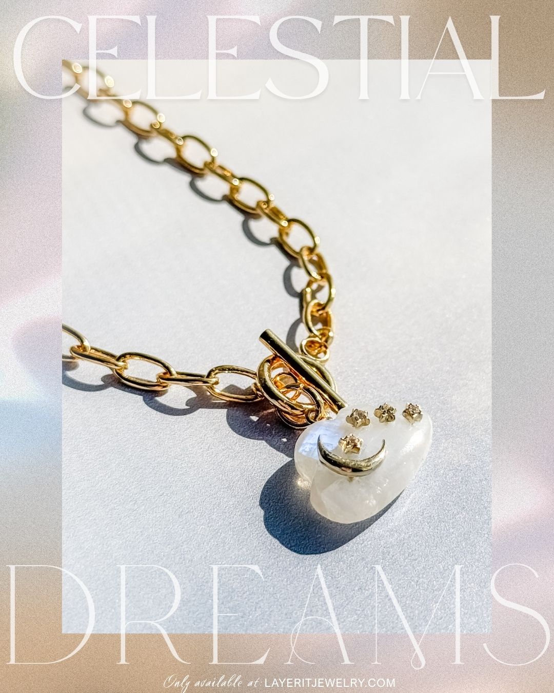 Head in the Clouds Charm Necklace - Layer It Jewelry