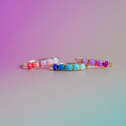 Design Your Own Demi Fine Opal Ring