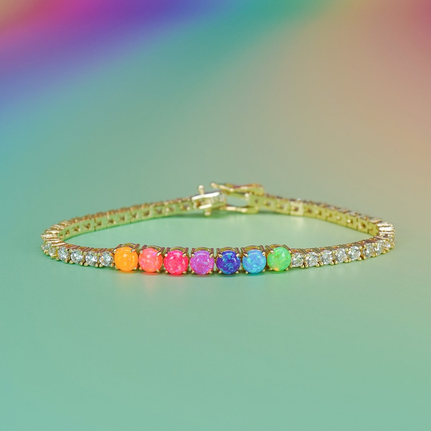 Opal Tennis Bracelet
