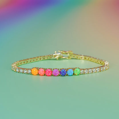 Opal Tennis Bracelet