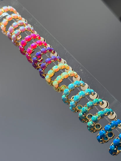 Design Your Own Opal Hoops - Layer It Jewelry