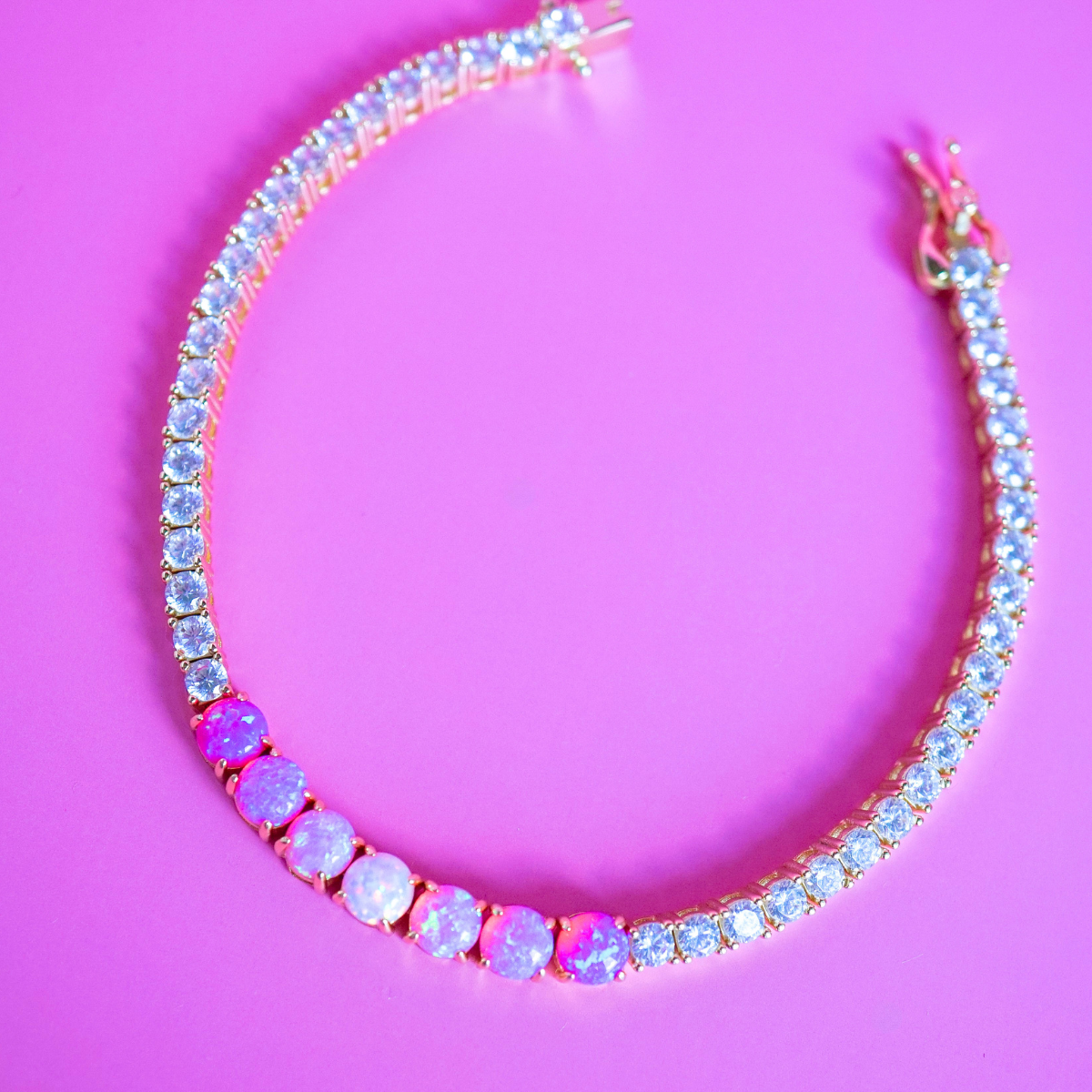 Design Your Own Opal Tennis Bracelet