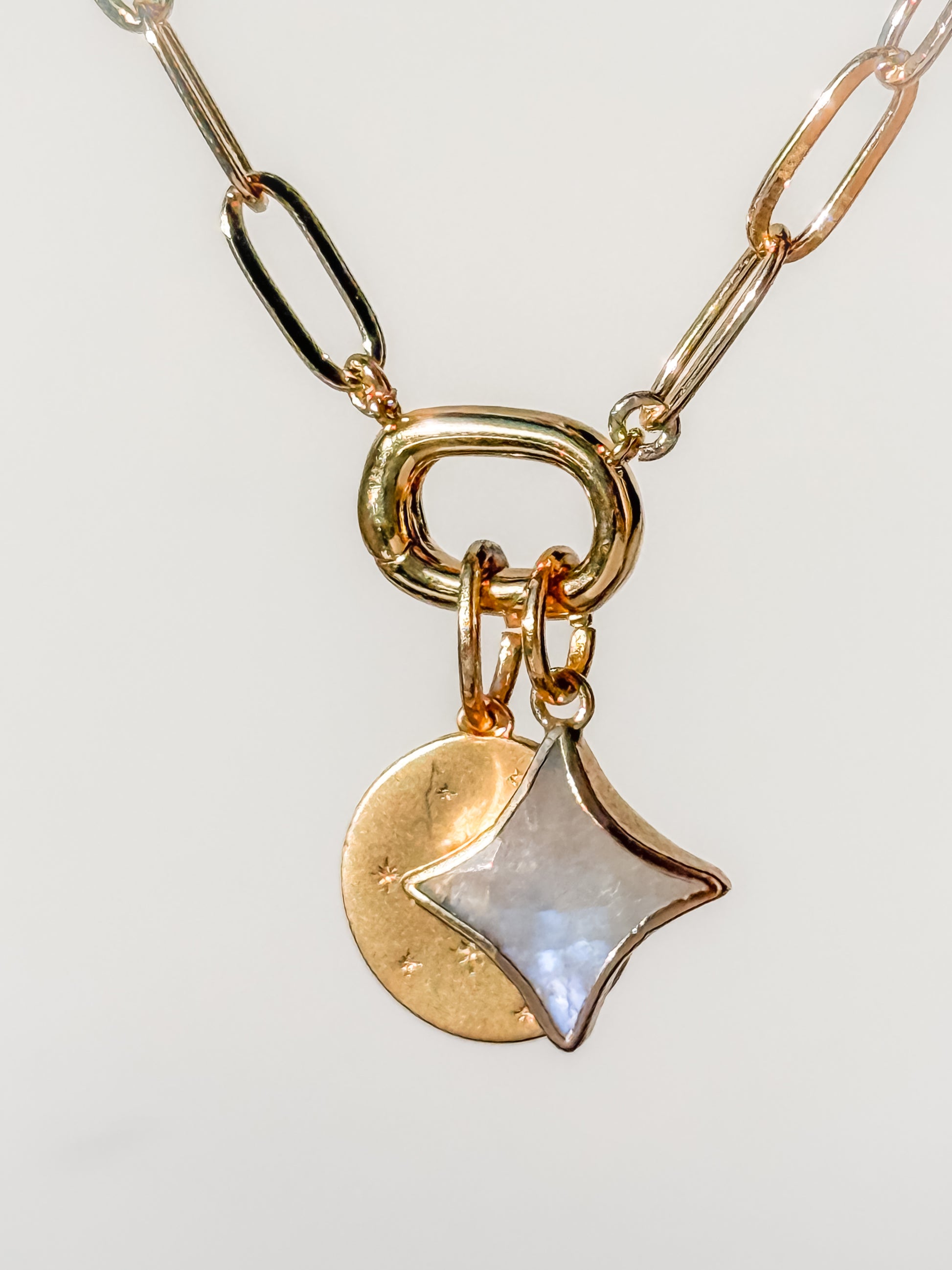 Charm Catcher Necklace – Swappable Charm Jewelry - Layer It Jewelry