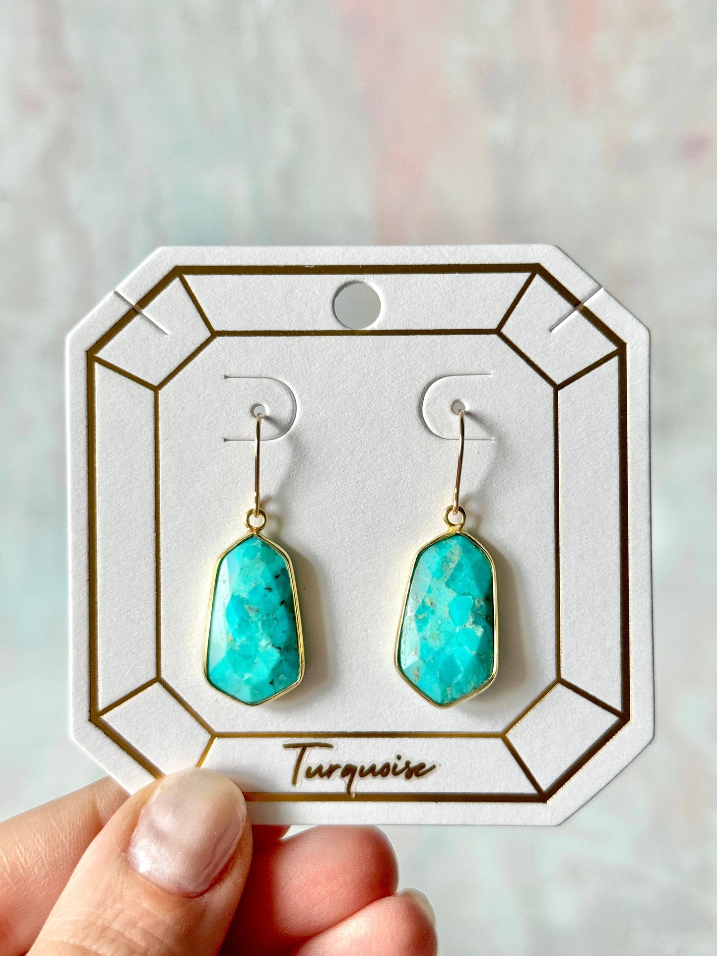 Lightweight Gemstone Lydia Earrings - Layer It Jewelry