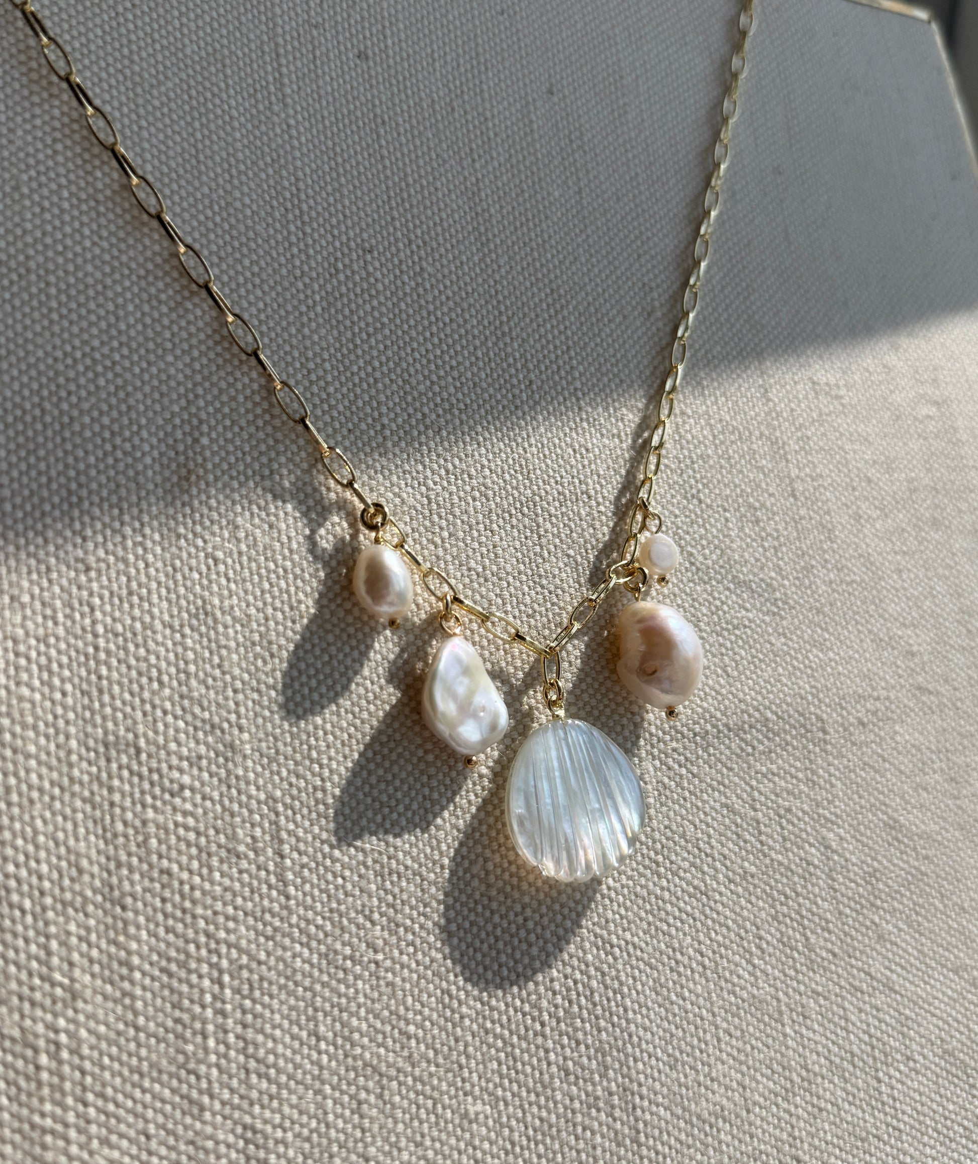 Born of the Sea Charm Necklace - Layer It Jewelry