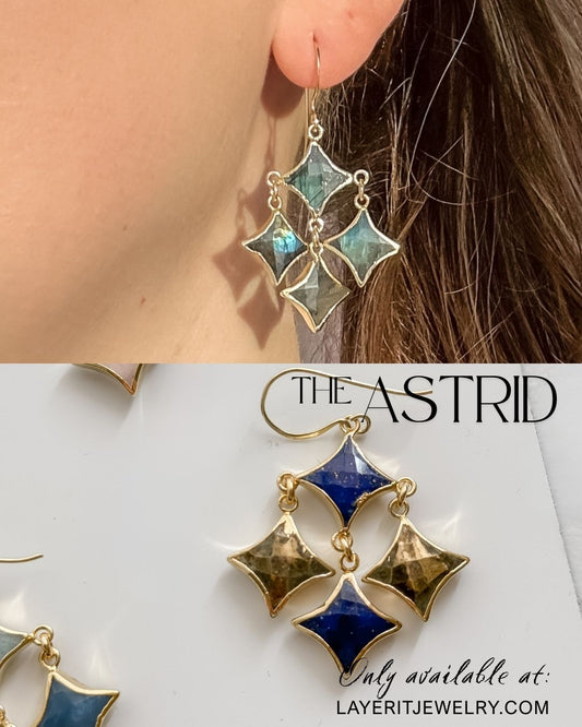 Design Your Own Astrid Earrings - Layer It Jewelry