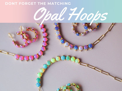 The Opal Tennis Chain - Mixes - Layer It Jewelry