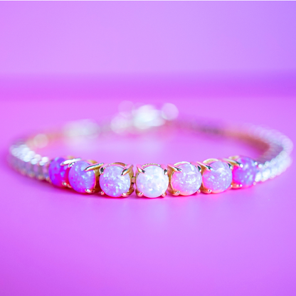 Design Your Own Opal Tennis Bracelet