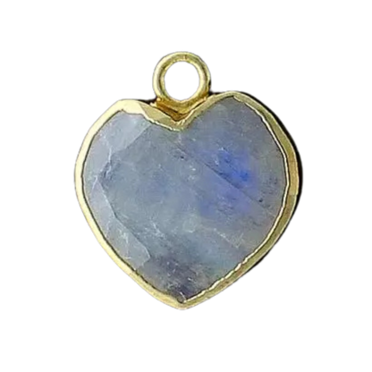 Large Heart - Moonstone