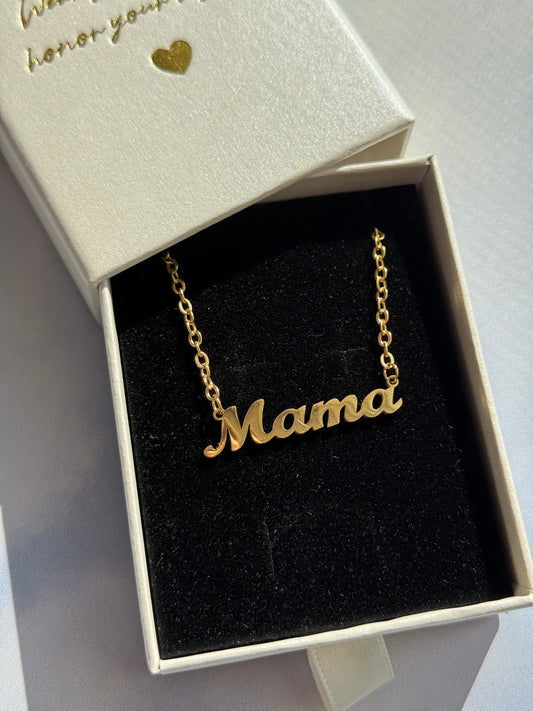 Mama Necklace - Layer It Jewelry