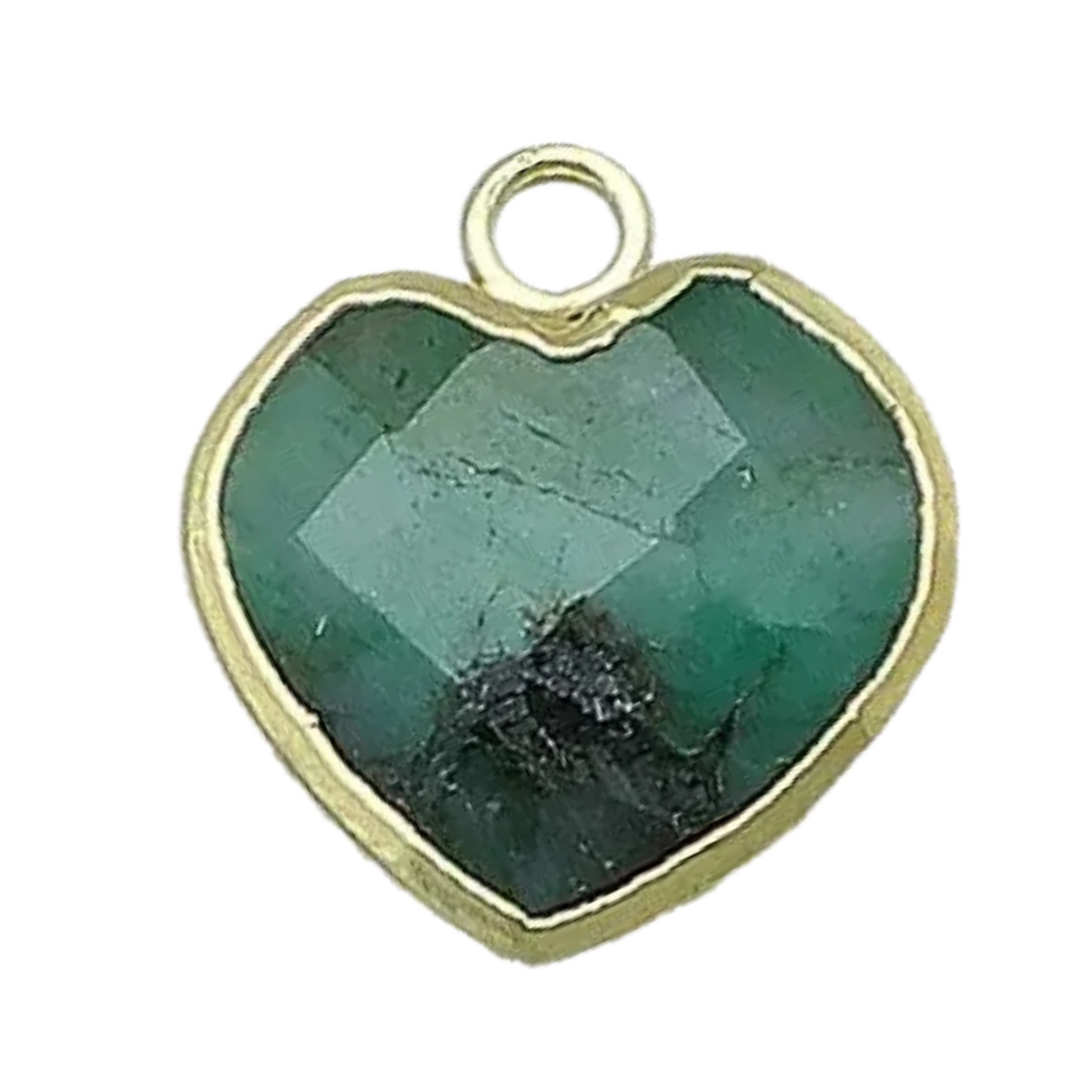Large Heart - Emerald