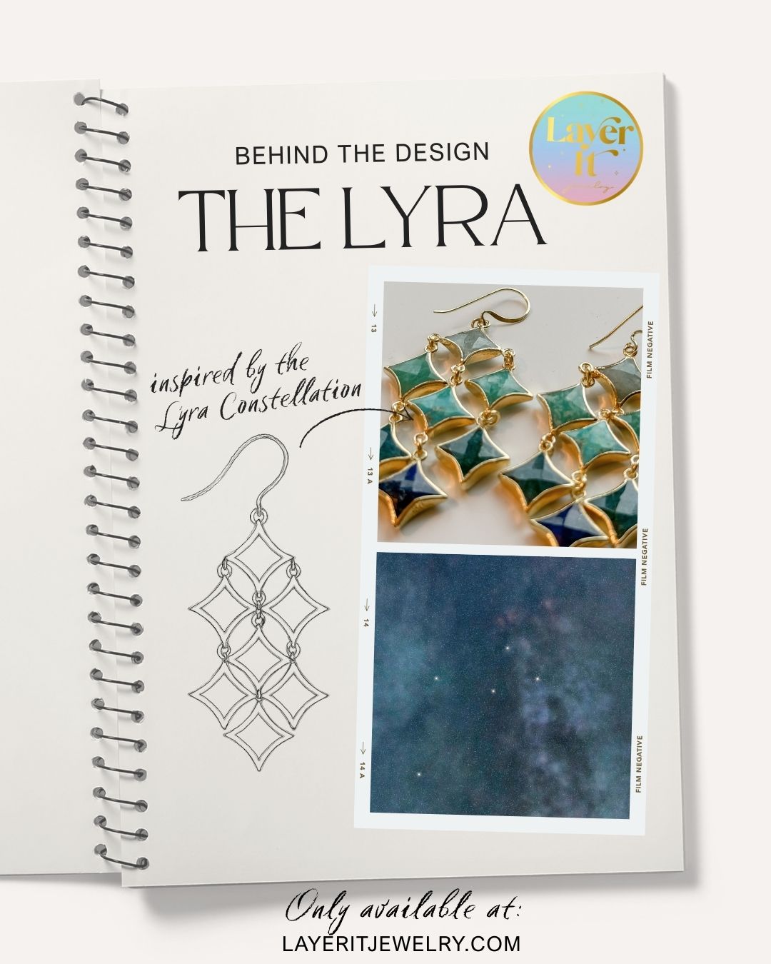 Design Your Own Lyra Earrings - Layer It Jewelry