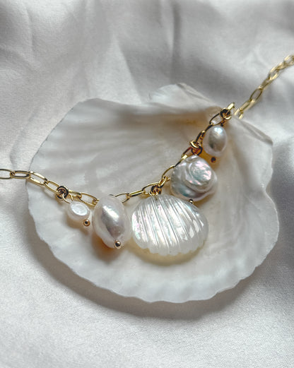Born of the Sea Charm Necklace - Layer It Jewelry