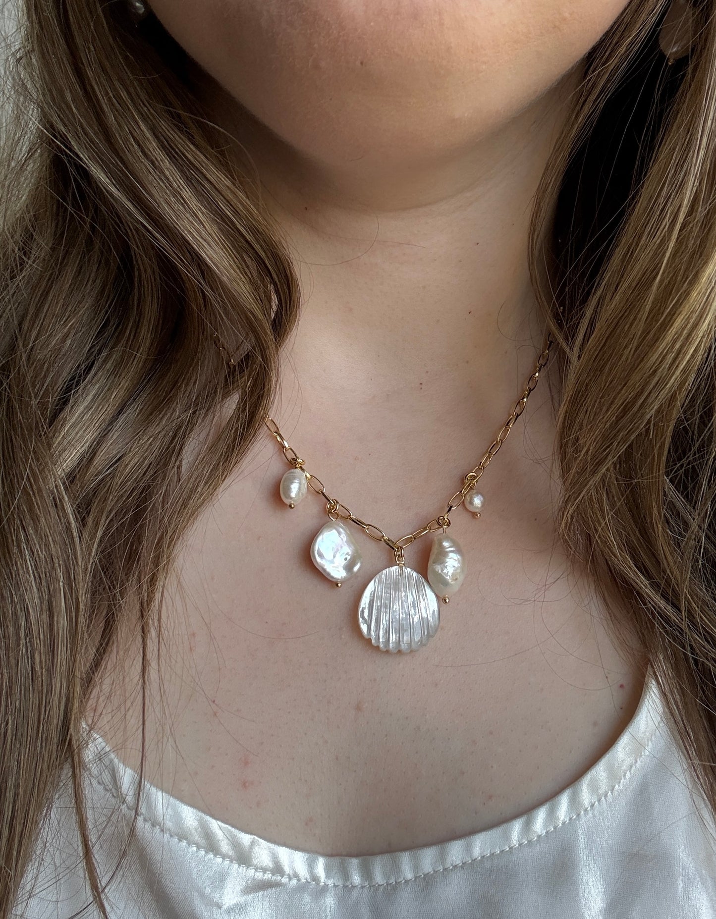Born of the Sea Charm Necklace - Layer It Jewelry