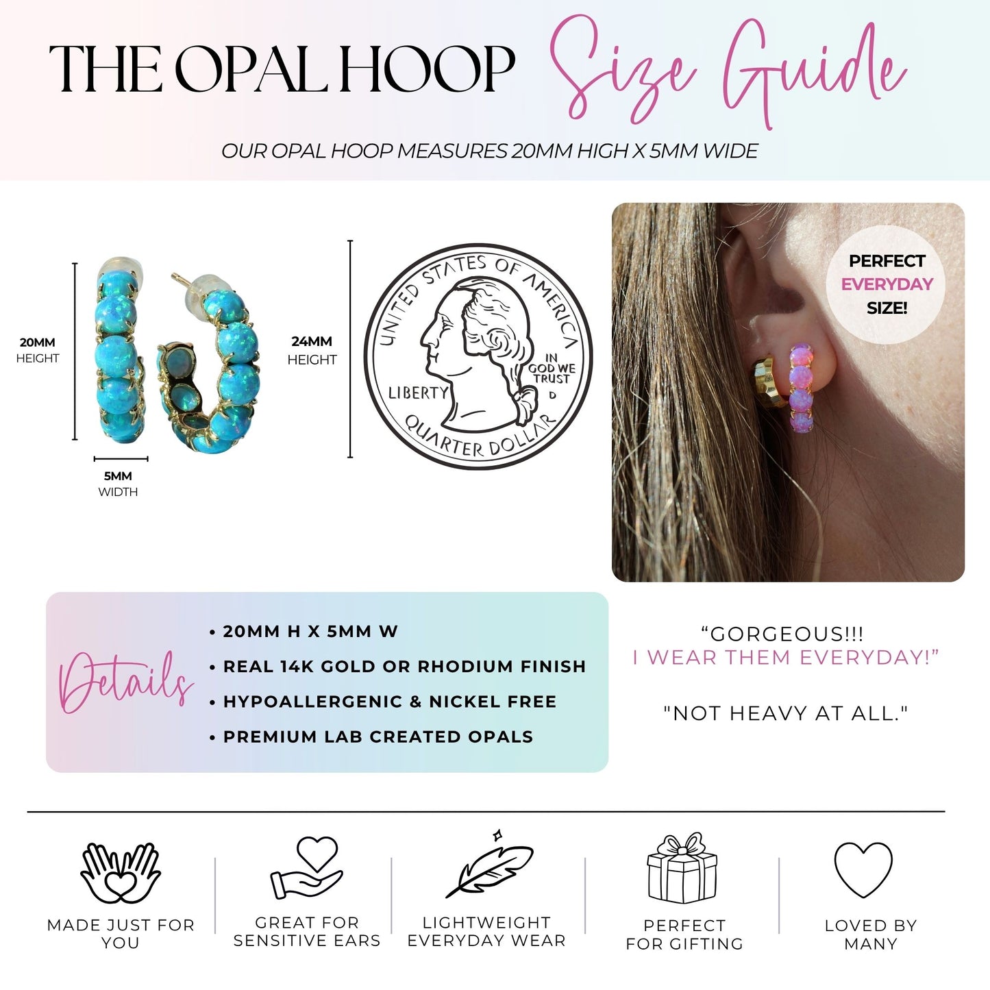 The Opal Hoops ~ Mixes