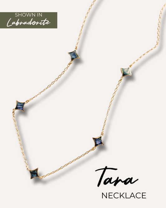 Tara – Starlight Long Necklace - Layer It Jewelry