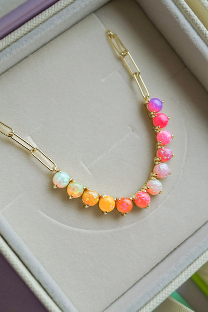 The Opal Tennis Chain