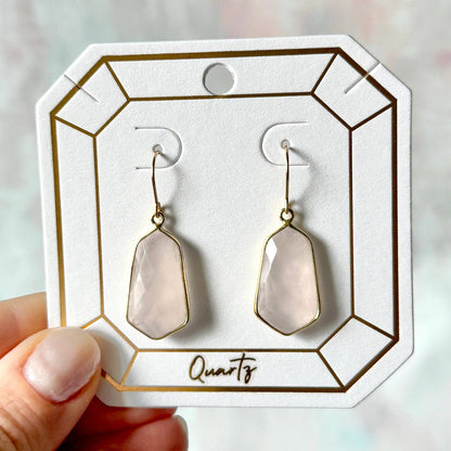 Lightweight Gemstone Lydia Earrings - Layer It Jewelry