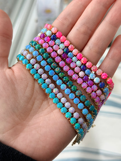 The Opal Tennis Bracelet