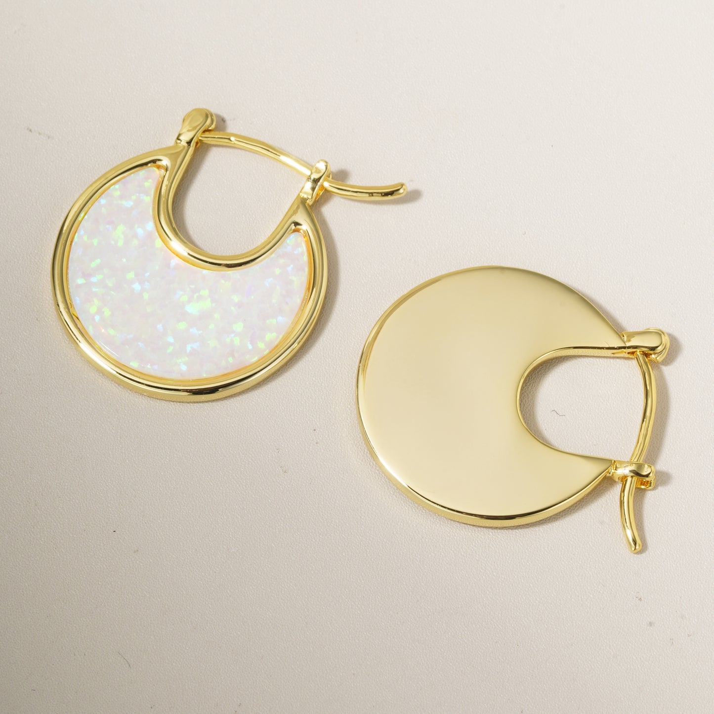Opal Eclipse Hoops