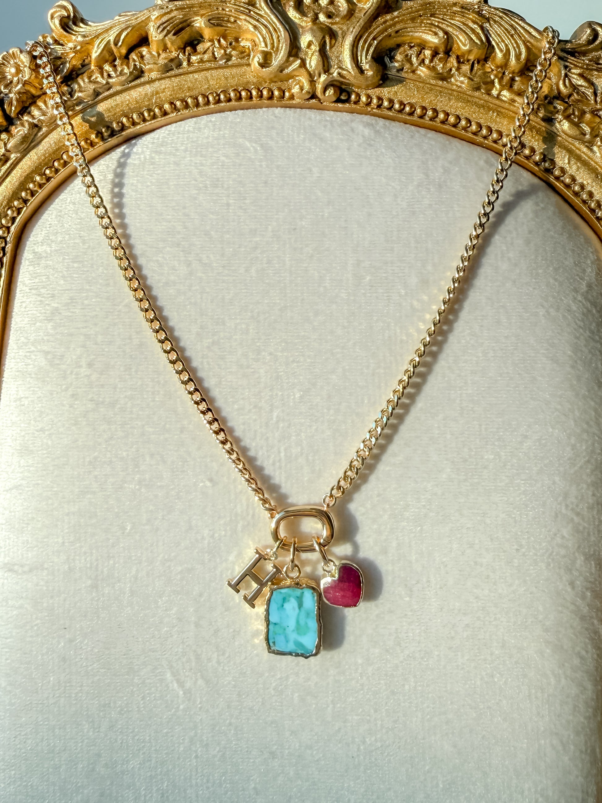 Charm Catcher Necklace – Swappable Charm Jewelry - Layer It Jewelry