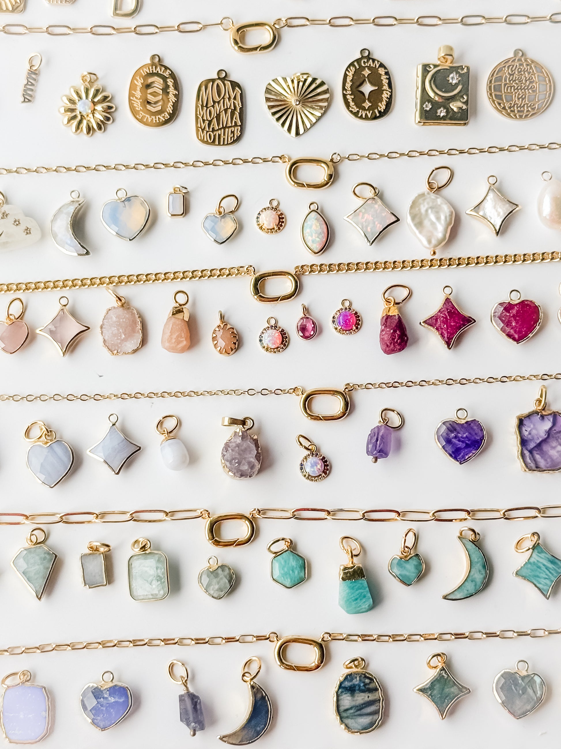 Charm Catcher Necklace – Swappable Charm Jewelry - Layer It Jewelry