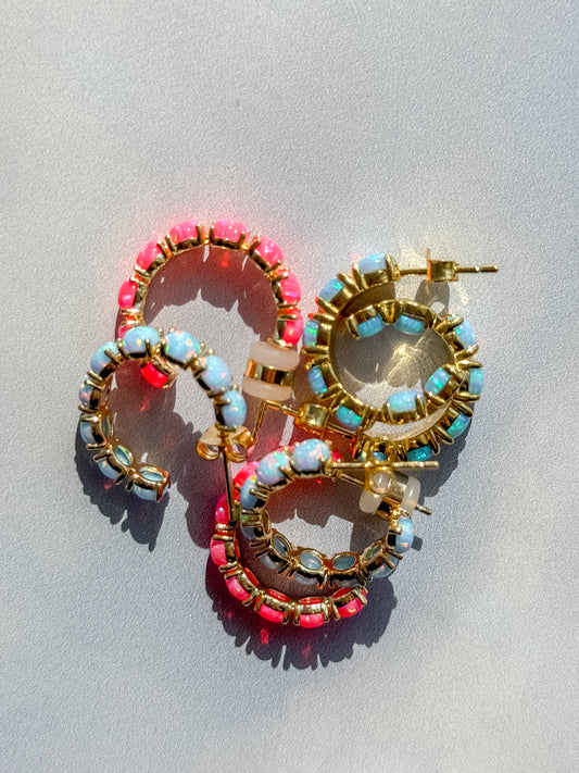 Opal Hoops