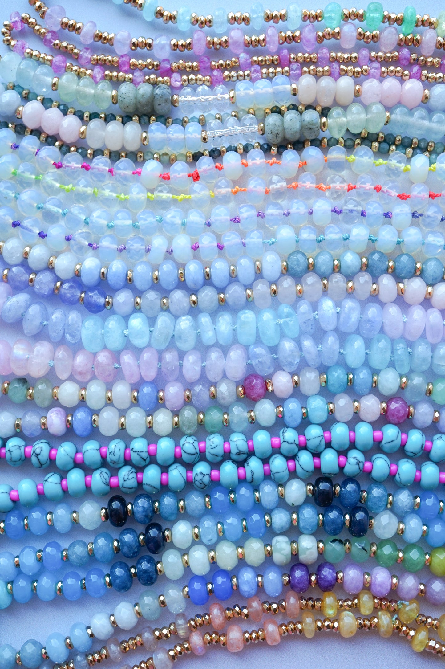 One of a kind gemstone necklaces - Layer It Jewelry