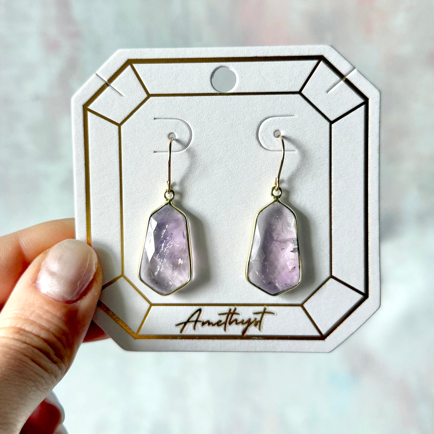 Lightweight Gemstone Lydia Earrings - Layer It Jewelry