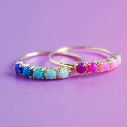Design Your Own Demi Fine Opal Ring