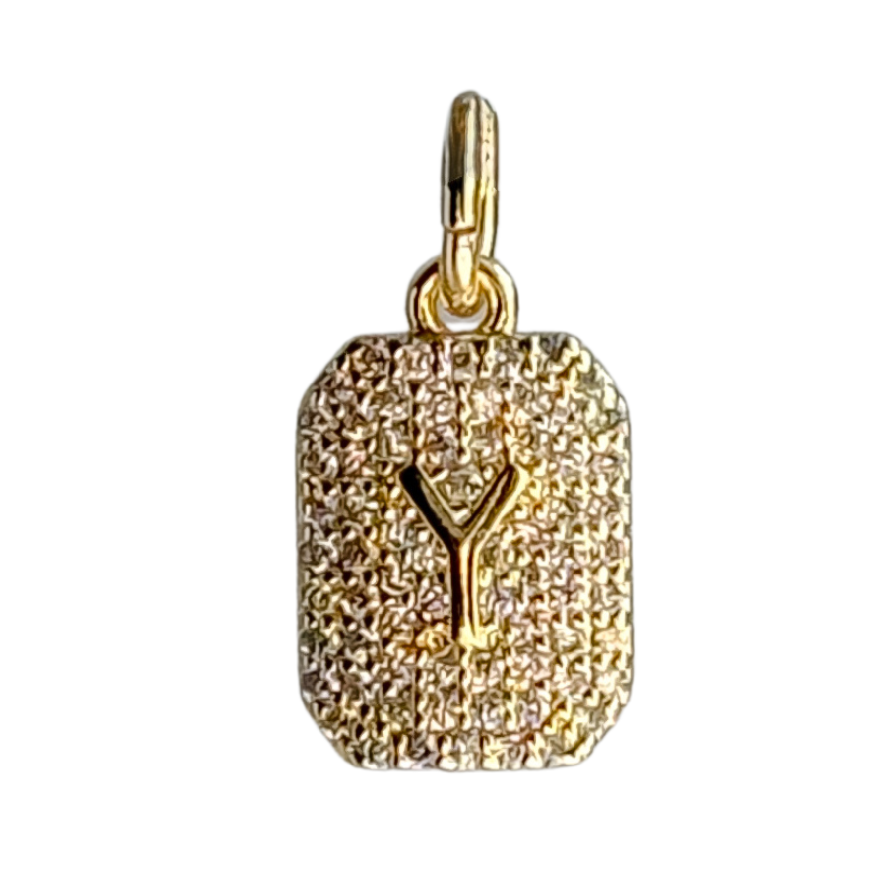 CZ Initial Charm - Layer It Jewelry