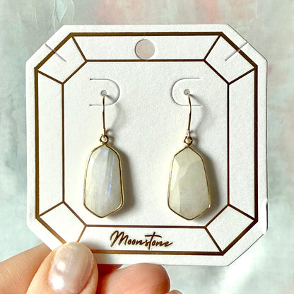 Lightweight Gemstone Lydia Earrings - Layer It Jewelry
