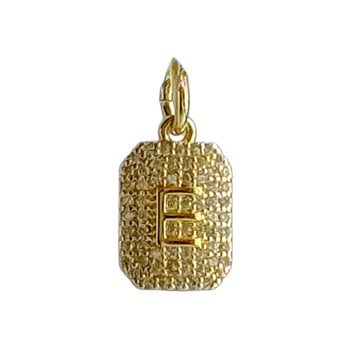 CZ Initial Charm - Layer It Jewelry